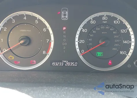 2008 Honda Accord 2.4 Ex-L z USA, uszkodzony, nr VIN 1HGCP26868A075505